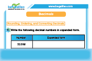math worksheet image